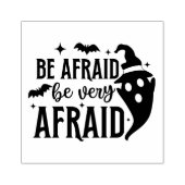 恐れる幽霊とこうもり ラバースタンプ (インプリント)