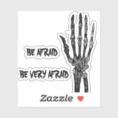 恐れる シール (シート)