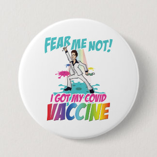 恐れろ！ディスコボタン 缶バッジ