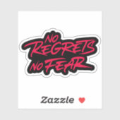 恐れを惜しまず シール (シート)