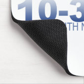 恐れを生きた保つ3月 マウスパッド (コーナー)