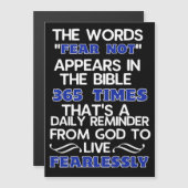 恐れを知らずに生きる (正面/裏面)