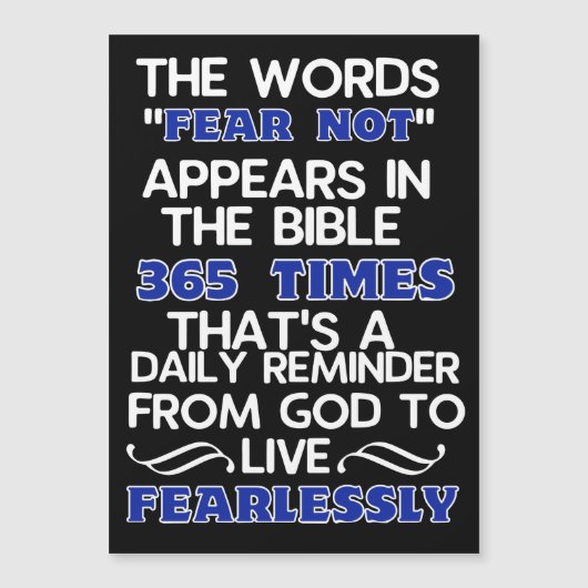 恐れを知らずに生きる (正面)