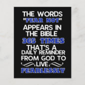 恐れを知らずに生きる (正面)