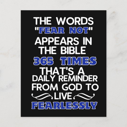 恐れを知らずに生きる (正面)