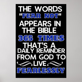 恐れを知らずに生きる ポスター