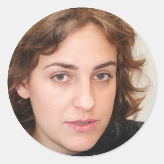 恐れを知らずに生きる ラウンドシール (正面)