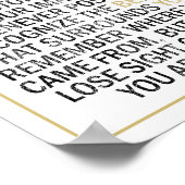 恐れを知らず、生きること感動的 ポスター (角)