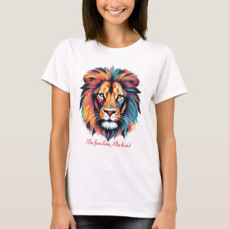 恐れを知らず、親切になろう – Womens Basic T-Shirt Tシャツ