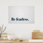 恐れを知らないで。 ポスター (キッチン)