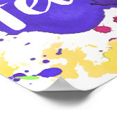 恐れを知らないアートプリント ポスター (角)