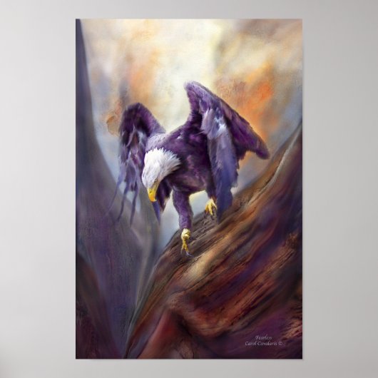 恐れを知らないアートポスター/プリント ポスター (正面)