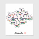 恐れを知らないクリスチャン信者ビニールステッカー シール (シート)