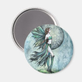 恐れを知らないゴシックファンタジーモリーハリソン妖精 マグネット (正面/裏面)