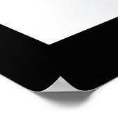 恐れを知らないハゲやる気を起こさせるワシの写真 ポスター (角)