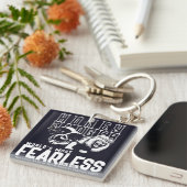 恐れを知らないハニーバッジャー キーホルダー (正面右)