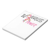 恐れを知らないパワー乳がん認識度 ノートパッド (回転)