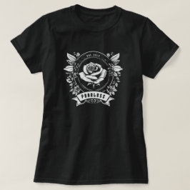 恐れを知らないパーソナライズされた紋章 Tシャツ