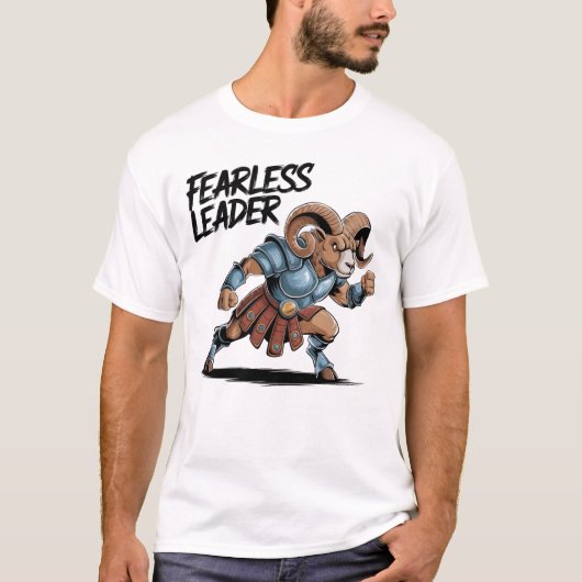 恐れを知らないリーダーのアリー Tシャツ (正面)