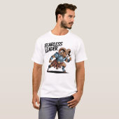 恐れを知らないリーダーのアリー Tシャツ (正面フル)