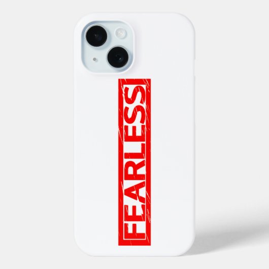 恐れを知らない切手 Case-Mate iPhoneケース (裏面)
