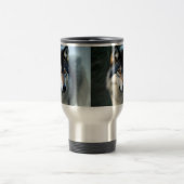 恐れを知らない北極狼タンブラー トラベルマグ (中央)