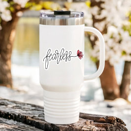 恐れを知らない単語フラワーノートパソコン |ダイカットのシール シール