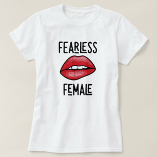 恐れを知らない女性Tシャツ Tシャツ