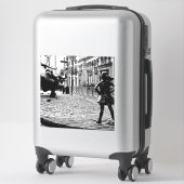 恐れを知らない娘 シール (スーツケース)