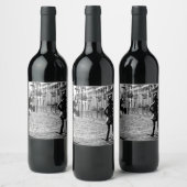 恐れを知らない娘 ワインラベル (ボトル)