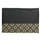 恐れを知らない幾何学模様の枕ケース 枕カバー (裏面-左)