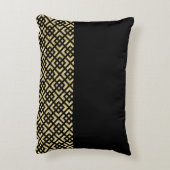 恐れを知らない幾何学模様アクセント枕 アクセントクッション (裏面(縦))