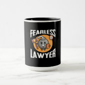 恐れを知らない弁護士 マグカップ (中央)
