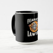 恐れを知らない弁護士 マグカップ (正面左)