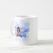 恐れを知らない素晴らしいエンパワーメントマグ コーヒーマグカップ (正面左)