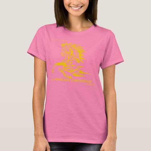 恐れを知らない自信 Tシャツ (正面)