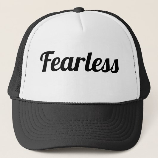 恐れを知らない キャップ (正面)