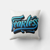 恐れを知らない クッション (裏面)