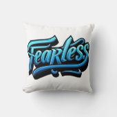 恐れを知らない クッション (正面)