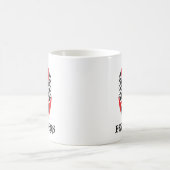 恐れを知らない コーヒーマグカップ (中央)