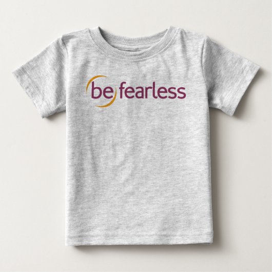 恐れを知らない ベビーTシャツ (正面)