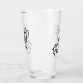 恐れを知らない（ホッケー） タンブラーグラス (左)