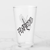 恐れを知らない（ホッケー） タンブラーグラス (正面)