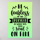 恐れを知らない ポスター (正面)