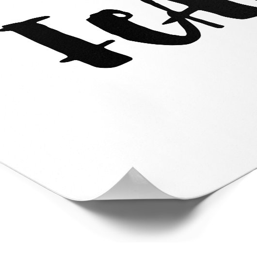 恐れを知らない ポスター (角)