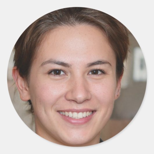 恐れを知らない ラウンドシール (正面)