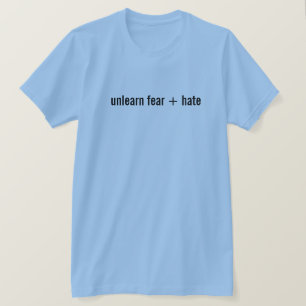 恐れを知らない+ Tシャツを憎む Tシャツ