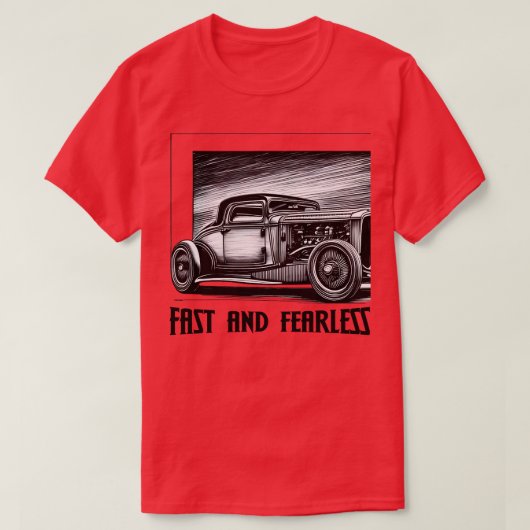 恐れを知らない Tシャツ (デザイン正面)