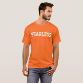 恐れを知ら感動的ず、Tシャツ、迷彩柄 Tシャツ (正面フル)