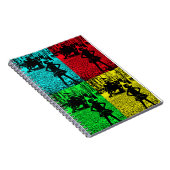 恐れポップ・アートのない ノートブック (右側)